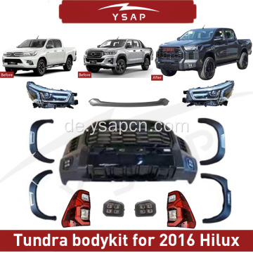 Hochwertiges Tundra -Body -Kit für 2016 Hilux